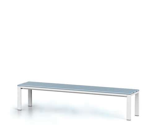 Benches with PVC sticks -  basic version 420 x 2000 x 400